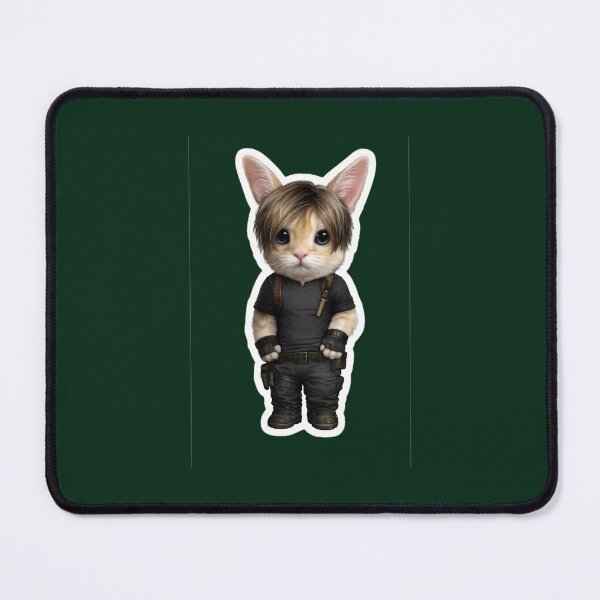 Item preview, Cute Leon Bunny - Sticker designed and sold by CROFTARTS.