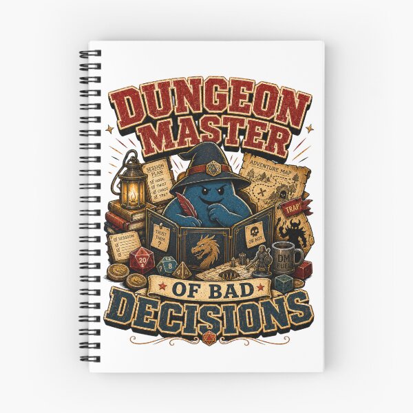 Item preview, DM of Bad Decisions designed and sold by Drunken Meeple.