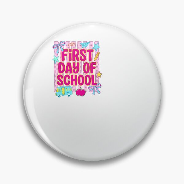 Item preview, First Day Of School Cute Pink Bow Teacher Girls designed and sold by KroghDs.