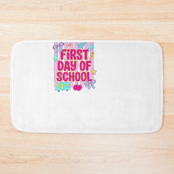 Item preview, First Day Of School Cute Pink Bow Teacher Girls designed and sold by KroghDs.