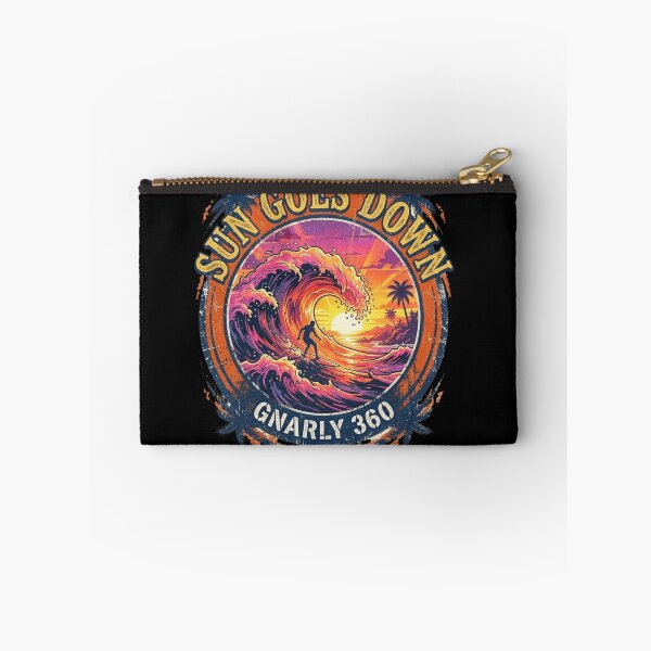 Item preview, Sun Goes Down: Sunset With Surfer designed and sold by Gnarly360.