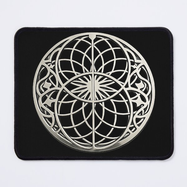 Item preview, Vesica Piscis Sacred Geometry Flower of Life Ornament | Spiritual Geometric Mandala designed and sold by Emoji Emblems.