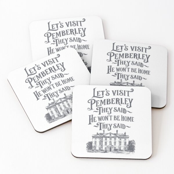 Item preview, Let's Visit Pemberley designed and sold by TabbyCatXIII.
