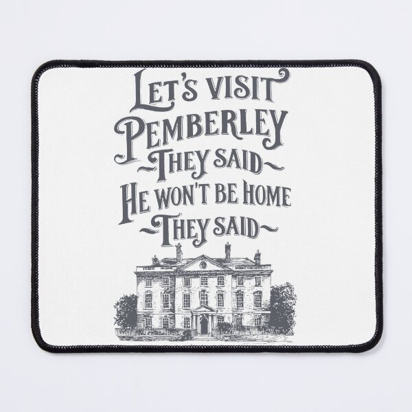 Item preview, Let's Visit Pemberley designed and sold by TabbyCatXIII.