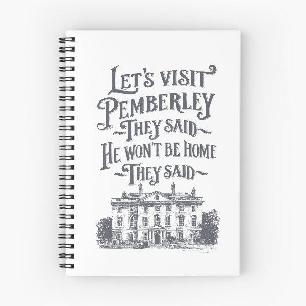 Item preview, Let's Visit Pemberley designed and sold by TabbyCatXIII.