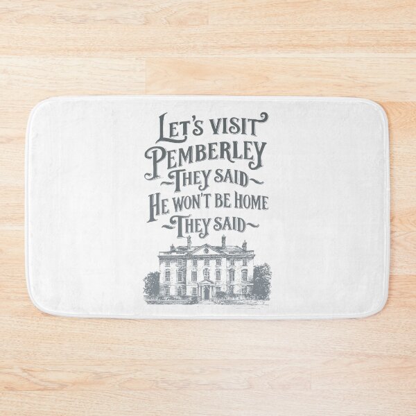 Item preview, Let's Visit Pemberley designed and sold by TabbyCatXIII.