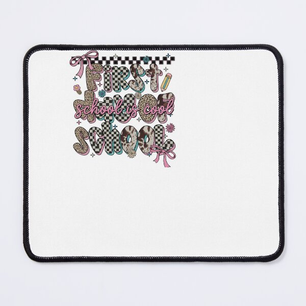 Item preview, First Day Of School Is Cool Leopard Bow Girls Teacher designed and sold by KroghDs.