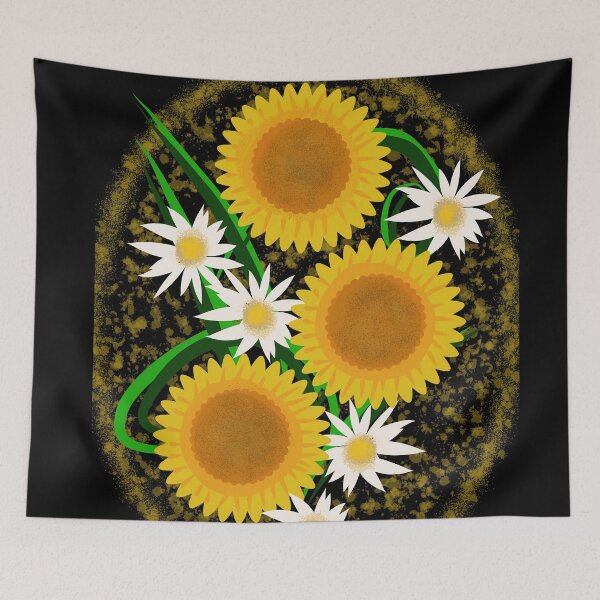 Item preview, Sunflowers designed and sold by Nightflyer Art.