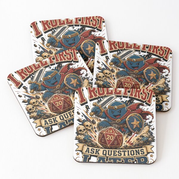 Item preview, Roll First Question Later designed and sold by Drunken Meeple.