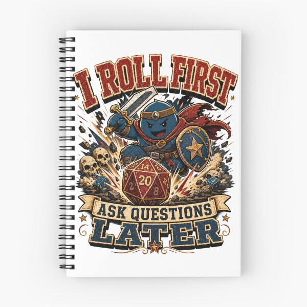 Item preview, Roll First Question Later designed and sold by Drunken Meeple.