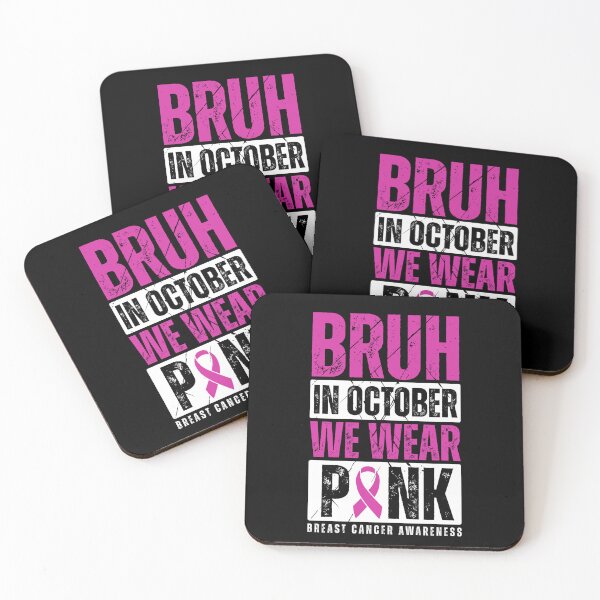 Item preview, Breast For Bruh In October Pink designed and sold by Dondonmart.