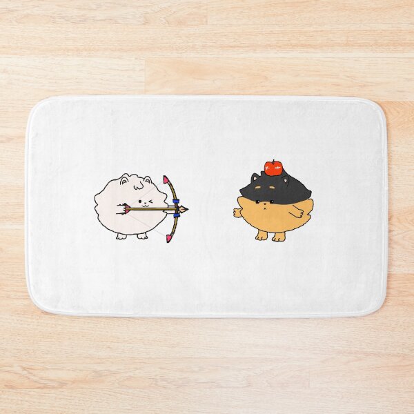 Item preview, Bow-Arrow Apple Pomeranians | PomPomPom designed and sold by Pompompom-store.