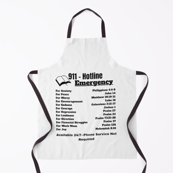 Item preview, 911 Emergency Hotline Scriptures designed and sold by tellit24seven.