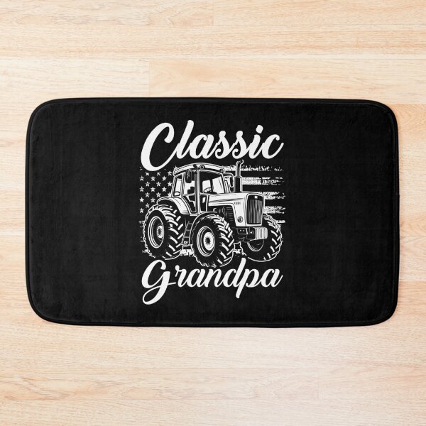 Item preview, Classic Grandpa Vintage Tractor Distressed American Flag designed and sold by Dmetalx Art Apparel.
