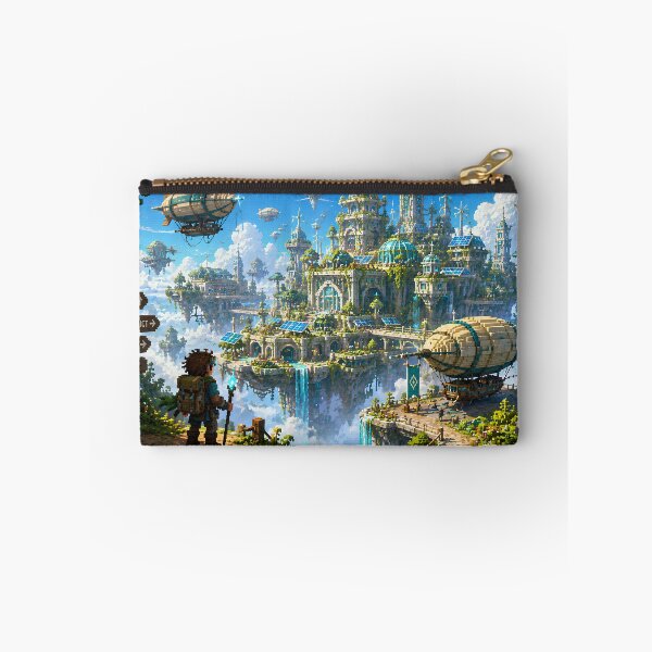 Item preview, Solar Skyport City of Gardens and Airships designed and sold by pixelpopplanet.
