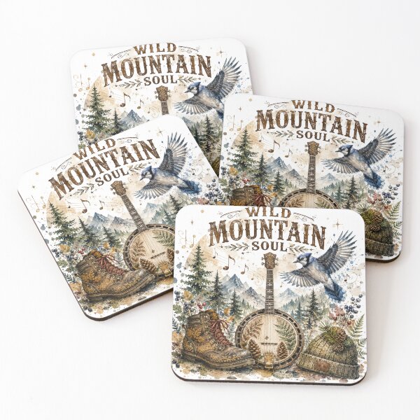 Item preview, WILD MOUNTAIN SOUL designed and sold by Akin-Artworks.
