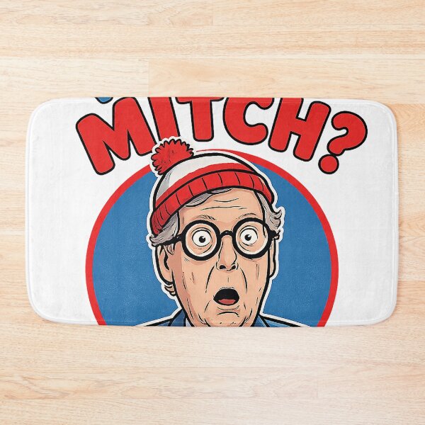 Item preview, Where's Mitch? Political Parody designed and sold by Occupy Threads.