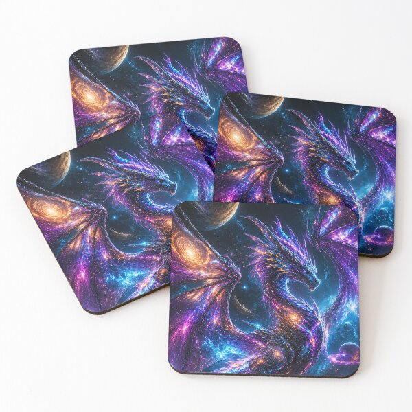 Item preview, Cosmic Galaxy Dragon designed and sold by Gold&pixels.