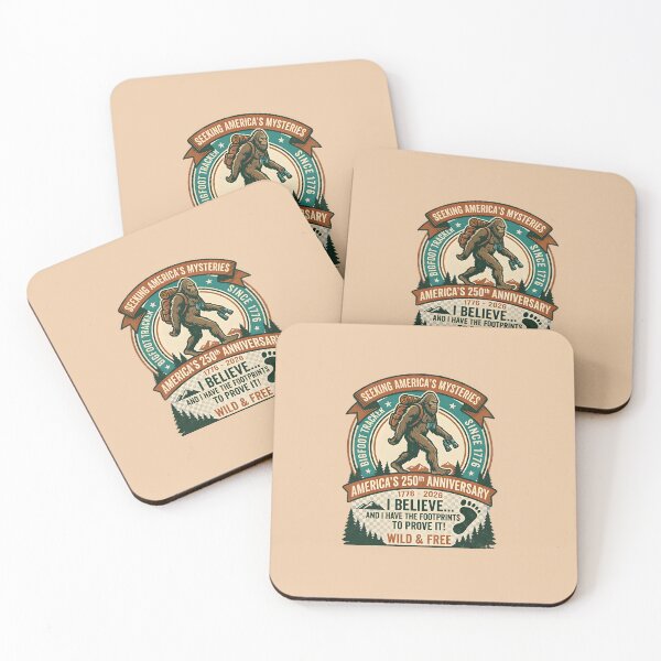 Item preview, Seeking America's Mysteries - America's 250th - Bigfoot Tracker designed and sold by ParadoxParadox.