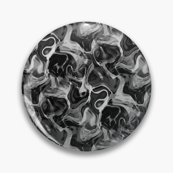 Item preview, Autumn Retro Marble Pattern in Black and White designed and sold by Artistestella.