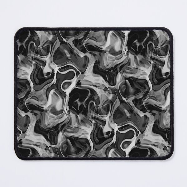 Item preview, Autumn Retro Marble Pattern in Black and White designed and sold by Artistestella.