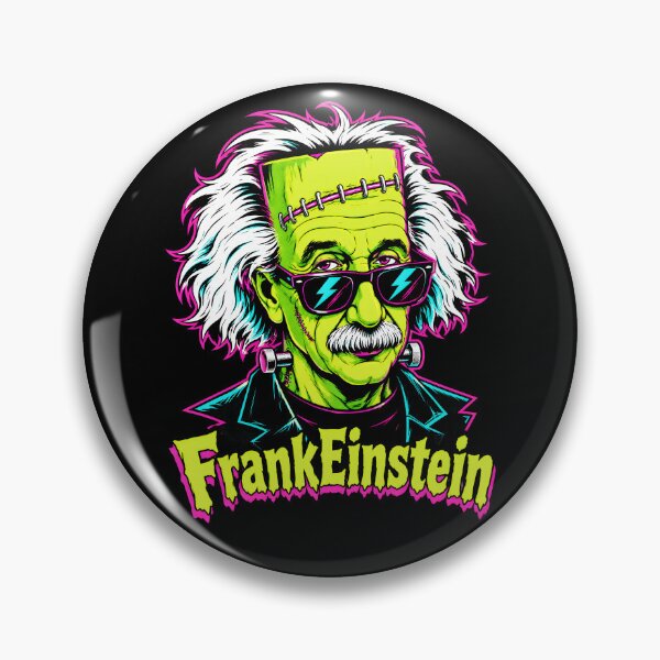 Item preview, FrankEinstein Neon Mad Scientist Monster designed and sold by Victor Shadehorn.