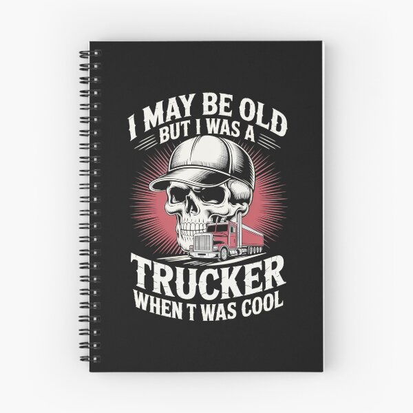 Item preview, Copy of I May Be Old But I Was A Trucker When It Was Cool Classic Semi Truck Vintage designed and sold by MizoX7.