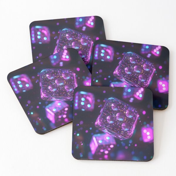 Item preview, 3d Render Of Glowing Game Dice Digital designed and sold by Checho30.