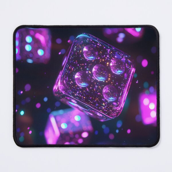 Item preview, 3d Render Of Glowing Game Dice Digital designed and sold by Checho30.