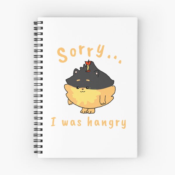 Item preview, Sorry, I was hangry | Apple Pomeranian designed and sold by Pompompom-store.