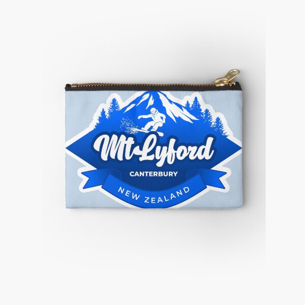Item preview, Mt Lyford ski field, Canterbury in Blue designed and sold by MY NEW ZEALAND.