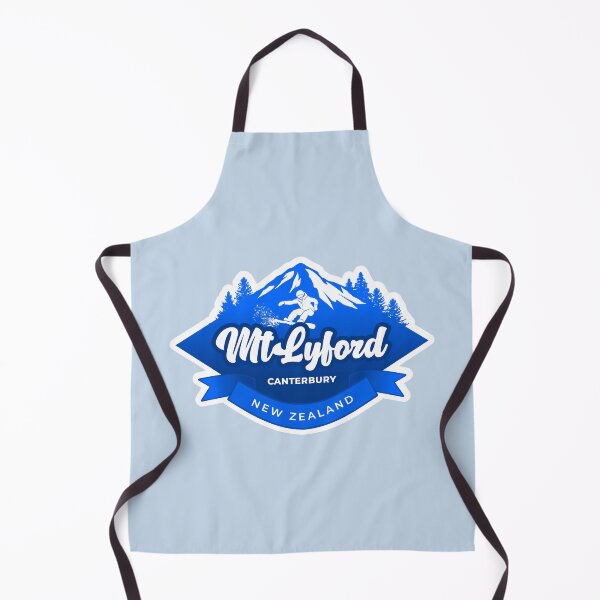 Item preview, Mt Lyford ski field, Canterbury in Blue designed and sold by MY NEW ZEALAND.