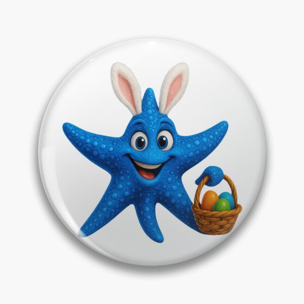 Item preview, Easter Blue Sea Star designed and sold by Sillytoe.