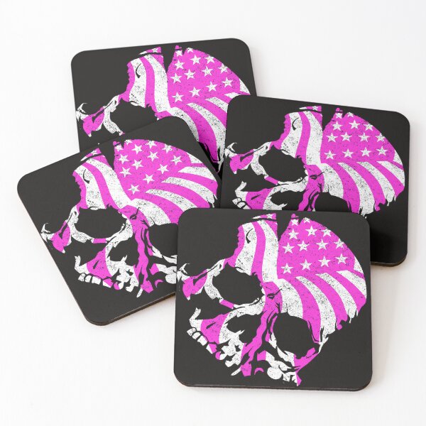 Item preview, The American Skull Pink  designed and sold by thelav74.