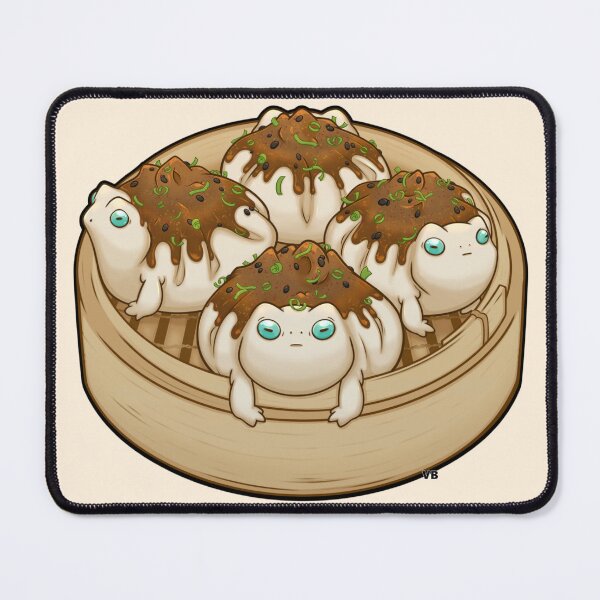 Item preview, Frog Steamed Buns designed and sold by Vampirebunnystu.