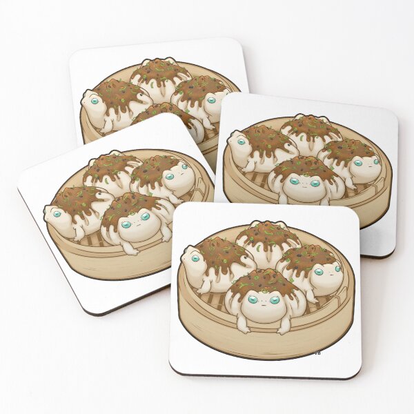Item preview, Frog Steamed Buns designed and sold by Vampirebunnystu.