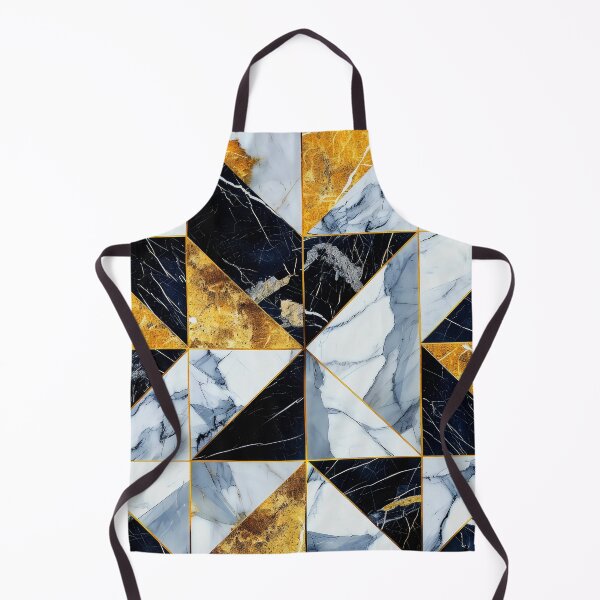 Item preview, Luxurious Marbled Art Golden, Black, And White Pattern designed and sold by DEC02.