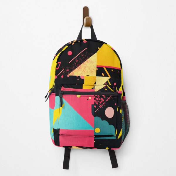 Item preview, Memphis Style Retro 1980's Yellow, Black, Pink Designs designed and sold by DEC02.