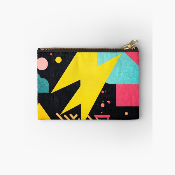 Item preview, Memphis Style Retro 1980's Yellow, Black, Pink Designs designed and sold by DEC02.