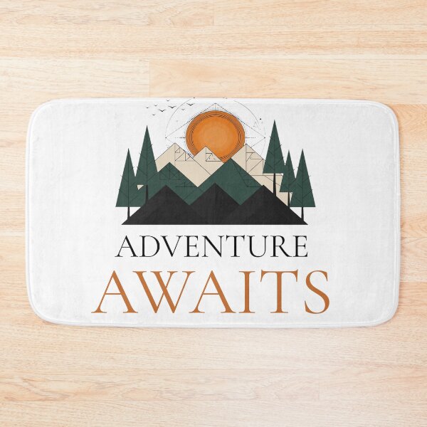 Item preview, Adventure Awaits Mountain Sunset Design designed and sold by DansStoreD23.