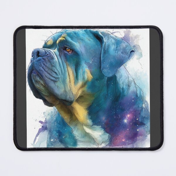 Item preview, Colorful Bullmastiff puppy dog designed and sold by MendaciousMina.