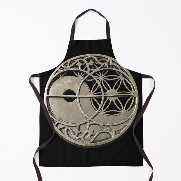 Item preview, Vesica Piscis Yin Yang Sacred Geometry Design | Flower of Life Spiritual Symbol designed and sold by Emoji Emblems.