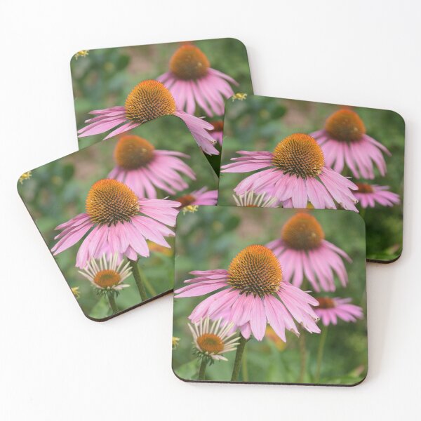 Item preview, Pink Purple Coneflower Echinacea Garden Blooms designed and sold by MiraNadaPrints.