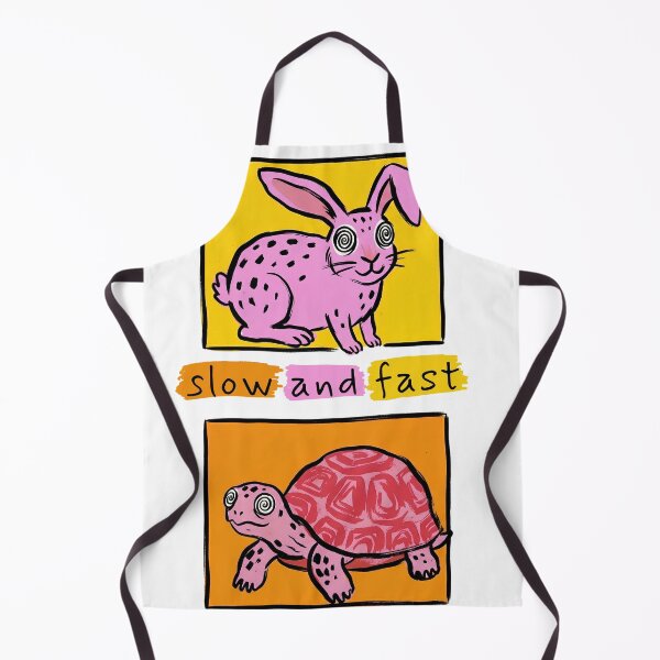 Item preview, The slow and the fast rabbit and turtle designed and sold by HAPPYYULY.