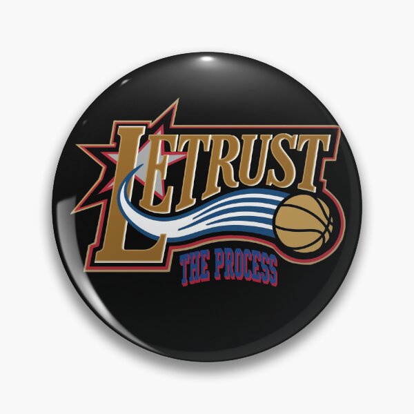 Item preview, LeTrust The Process - Retro Basketball Philly Style designed and sold by LuksTEESred.