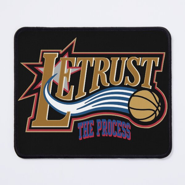 Item preview, LeTrust The Process - Retro Basketball Philly Style designed and sold by LuksTEESred.