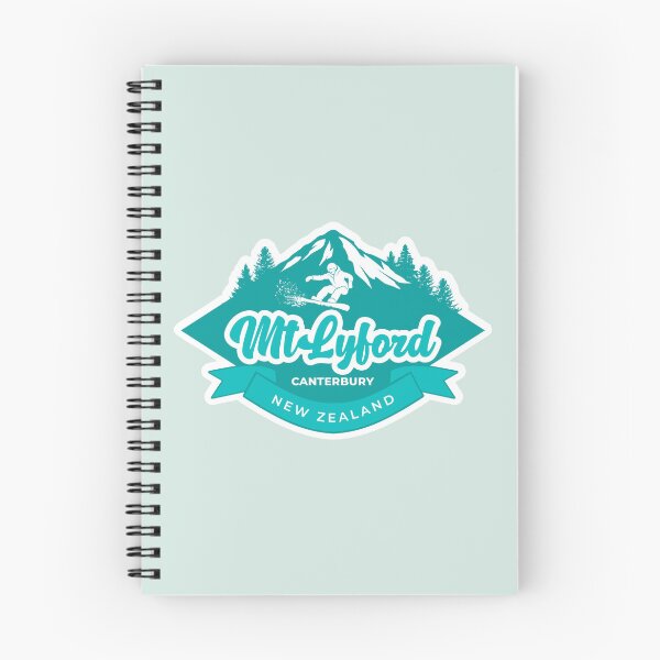Item preview, Mt Lyford ski field, Canterbury in Green designed and sold by MY NEW ZEALAND.