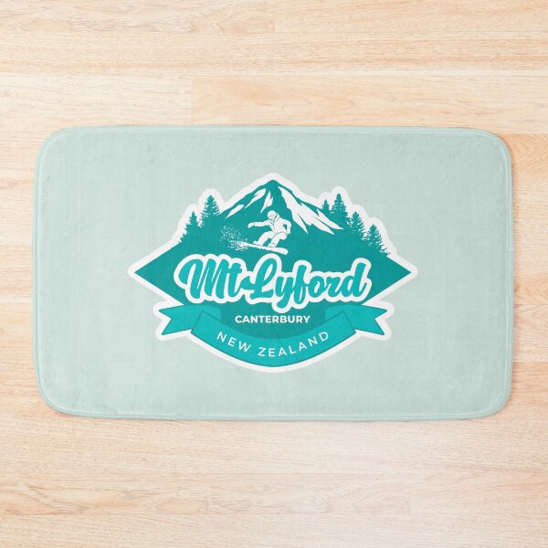 Item preview, Mt Lyford ski field, Canterbury in Green designed and sold by MY NEW ZEALAND.