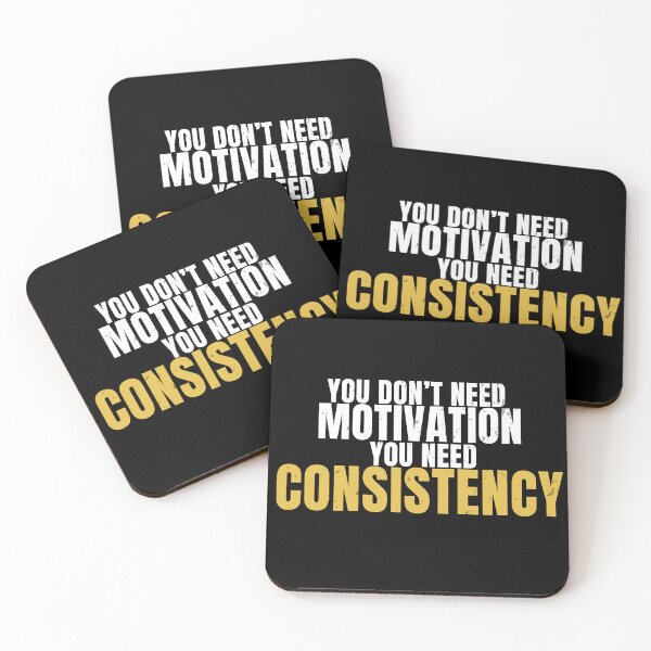 Item preview, Gym Motivation – You Don't Need Motivation You Need Consistency designed and sold by No Excuses Supply.