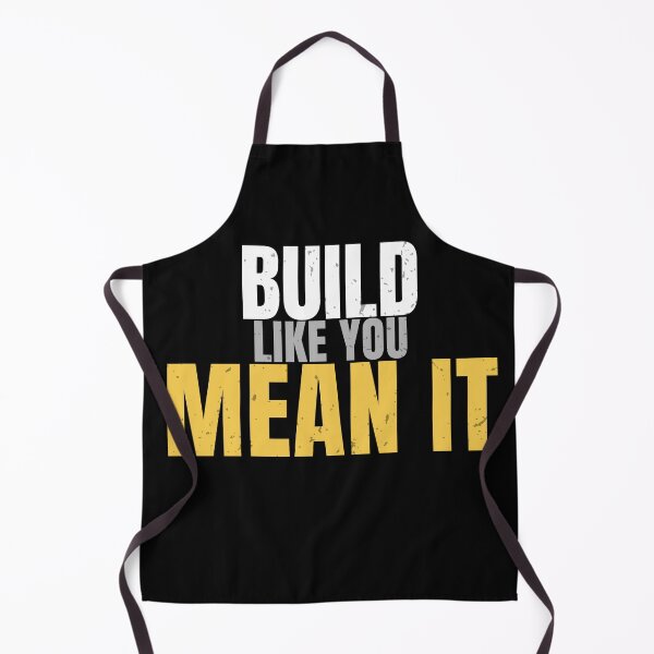 Item preview, Gym Motivation – Build Like You Mean It designed and sold by No Excuses Supply.